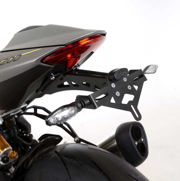 Стойка за номер R&amp;G RACING Licence Plate Holder - Black Triumph Speed Triple 1200 RS 21-26